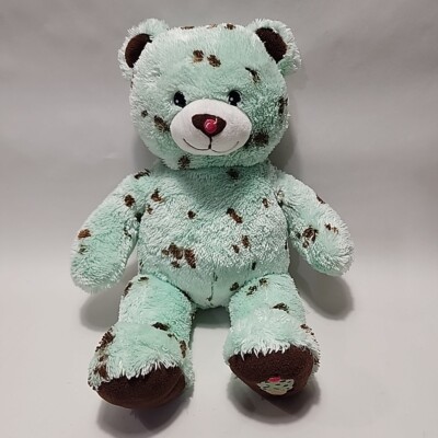 Build A Bear Mint Ice Cream Plush Bear 17'' Baskin Robbins Chocolate Chip Teddy