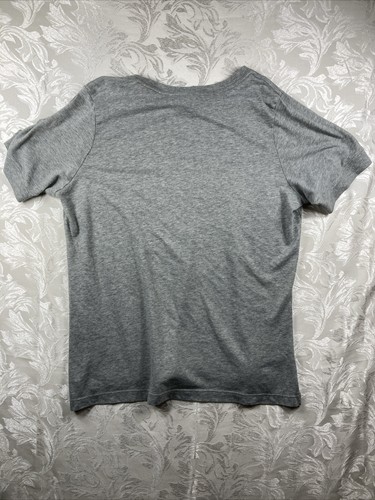 vtg NIKE spell out swoosh outline gray men's m t-shirt - Picture 7 of 7
