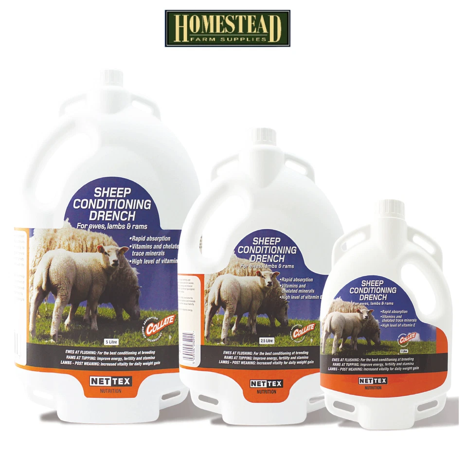Net-Tex Sheep Conditioning Drench 1 Litre or 2.5 Litre - Sheep Vit & Min Drench