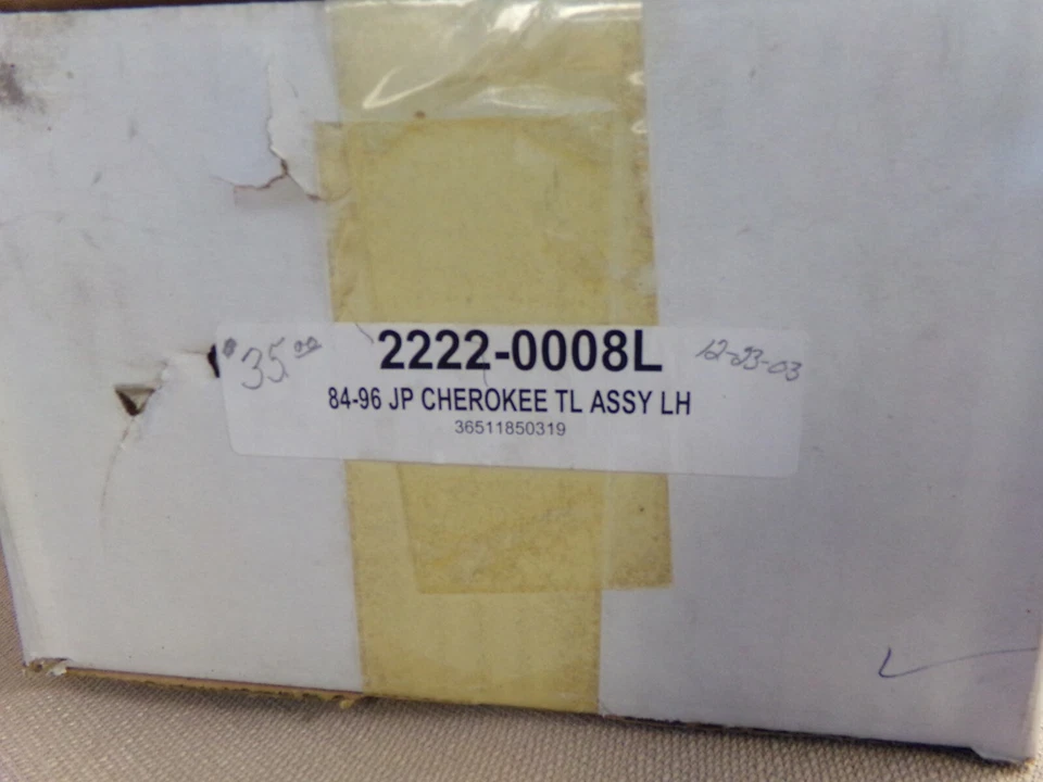 Jeep Cherokee 84-96, luz trasera, izquierda, parte # 2222-0008L, nuevo en caja Foto 2 de 4