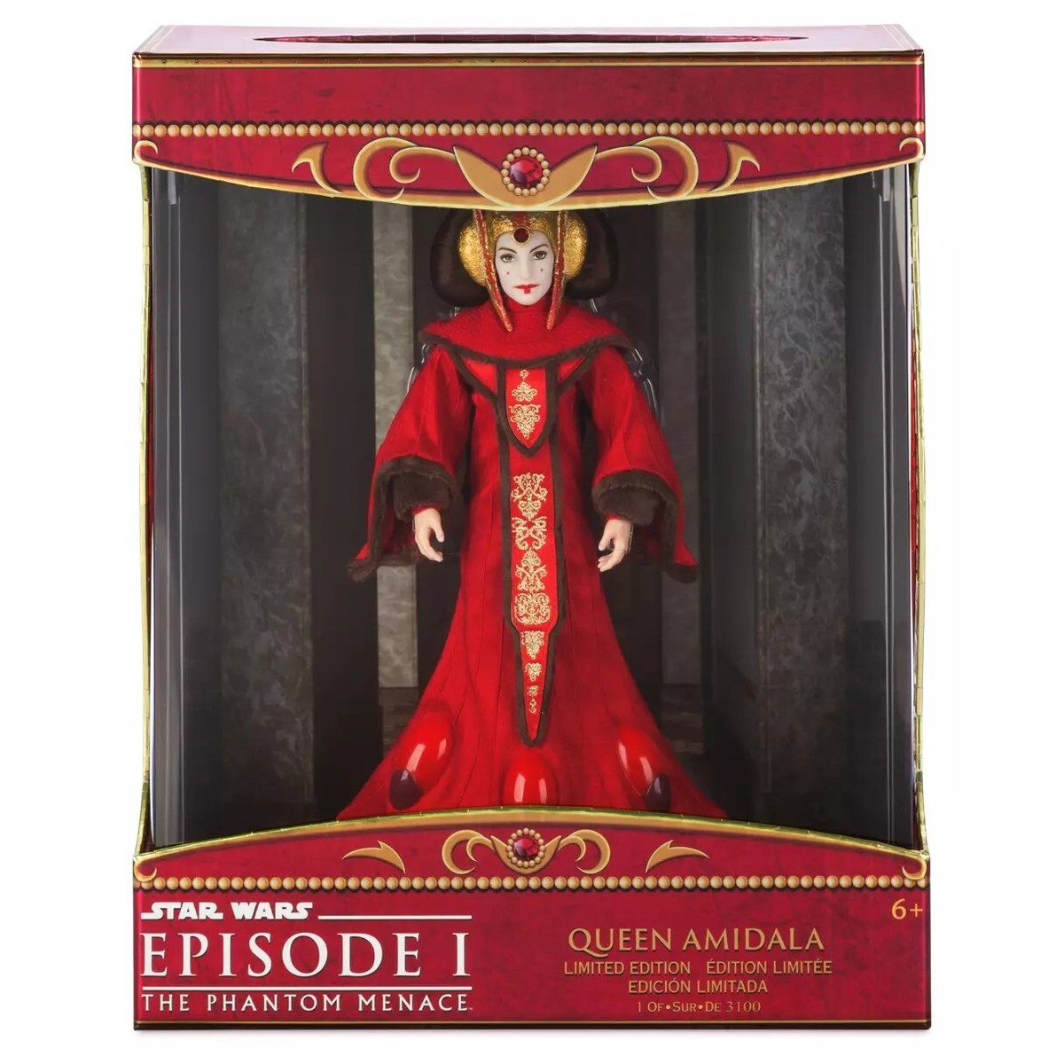 Disney Store The Phantom Menace Queen Amidala Limited Edition Doll