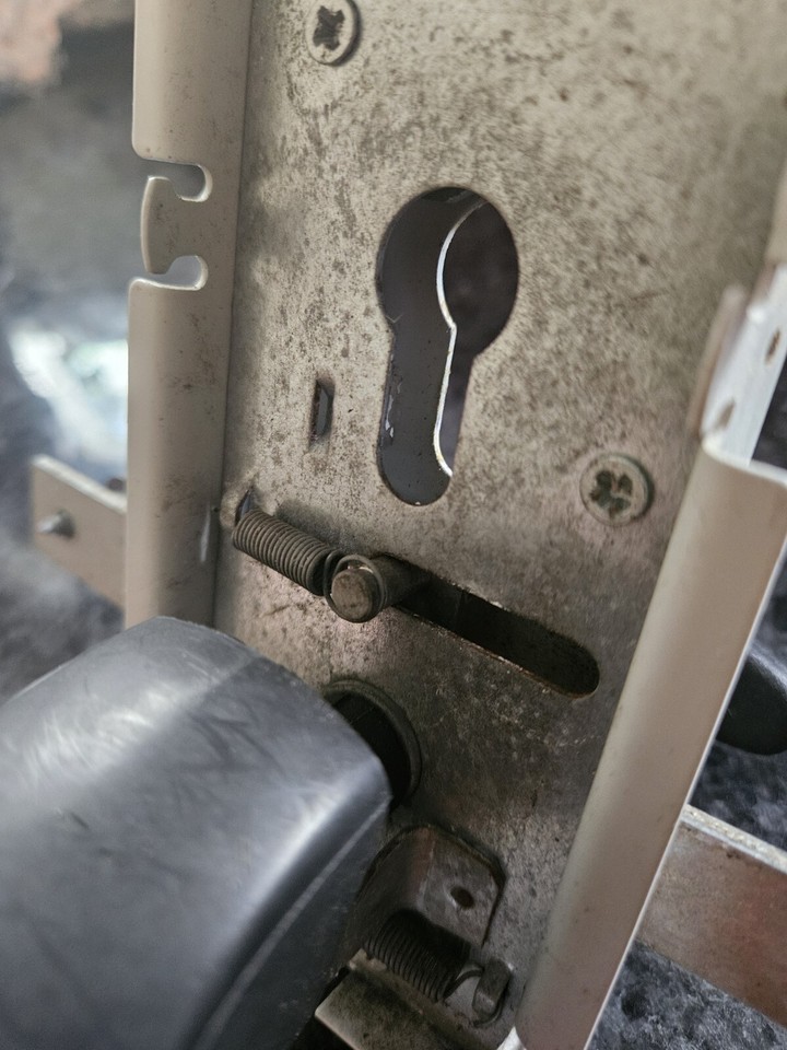 Genuine Original Hormann Garage Door Lock Body And Handle eBay