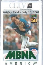 2001 Cubs SGA Topps 50th Anniversary Rick Sutcliffe 1985 Topps #/30000