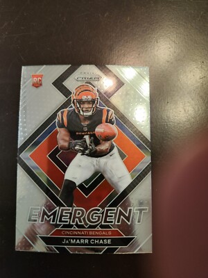 2021 PANINI PRIZM JA MARR Chase EMERGENT PRIZM BASE Bengals