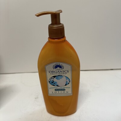 Nature Gates Organic Persimmon Rose Geranium Lotion 12 OZ HTF