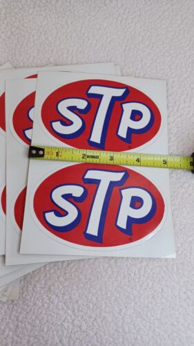 VTG STP Stickers Lot Of 46 (23 Sheets) Original Racing Decals Advertising Oil - Picture 2 of 7