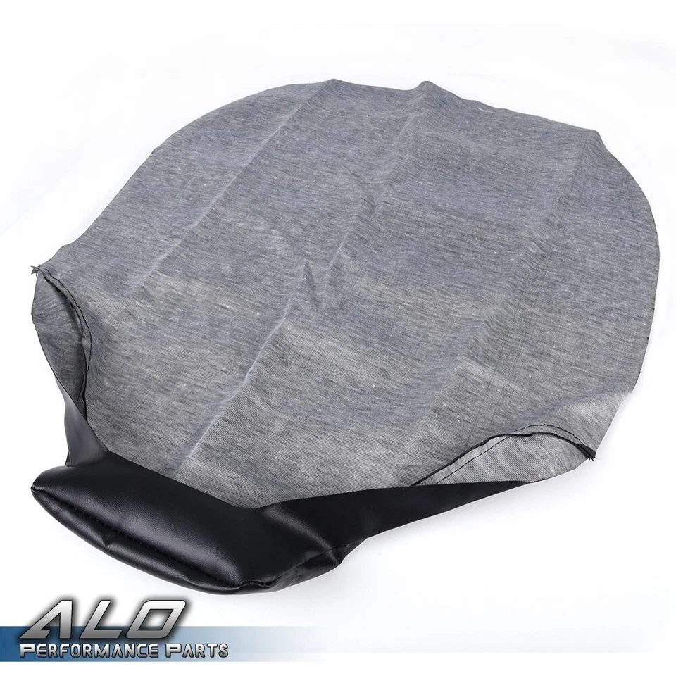 Cubierta de asiento negra apta para Kawasaki Bayou 220/400 1993-1999 repuesto Foto 3 de 4