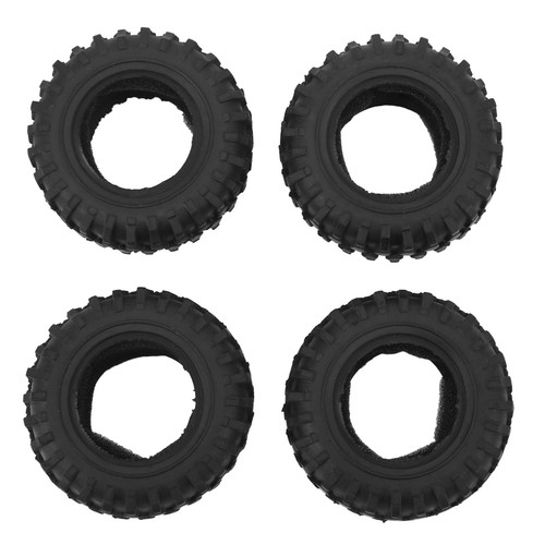 4PCS RC Crawler Tires 1.25in Flexible Wear Resistant RC Rubber Tyre For SCX - Picture 7 of 16