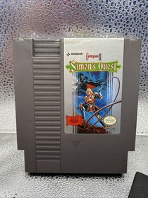 Lotto giochi Castlevania 1 e 2 Simon's Quest NES Nintendo con cover antipolvere [testati]