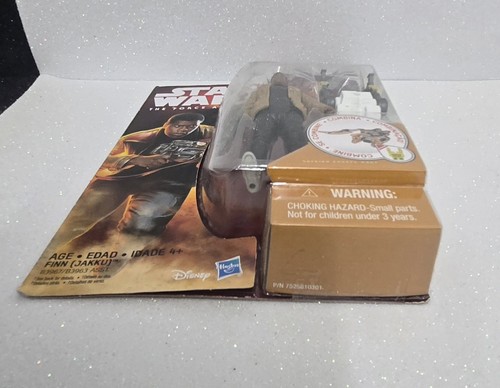Star Wars The Force Awakens Hasbro 3.75" Finn Jakku Action Figure - Picture 6 of 6