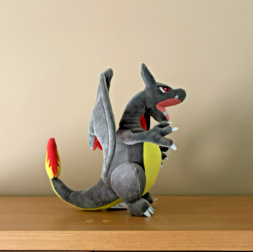 Shiny Charizard Pokémon Plush Toy – 9.4" Stuffed Animal | Soft Collectible Gift - Picture 3 of 7