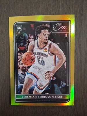 2021-22 Panini One and One - Rookies Jeremiah Robinson-Earl #138 Red /15 (RC)