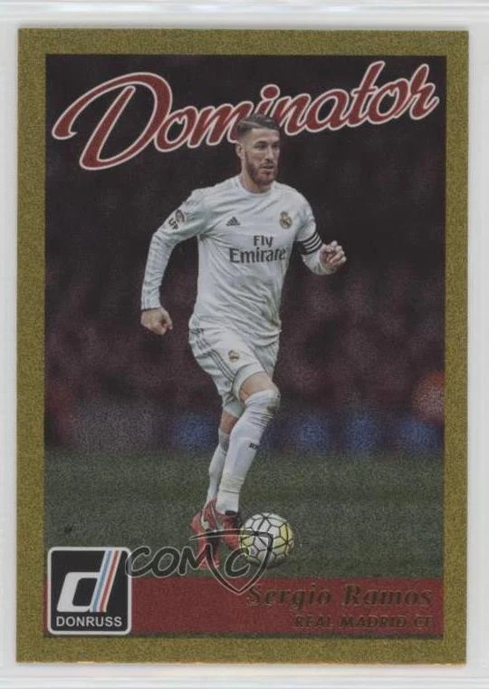Sergio Ramos trading card