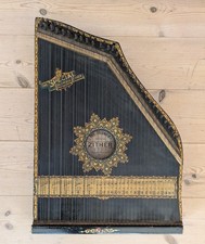 Special Columbia 1894 Model 3 Zither Phonoharp Co. Antique Musical Instrument