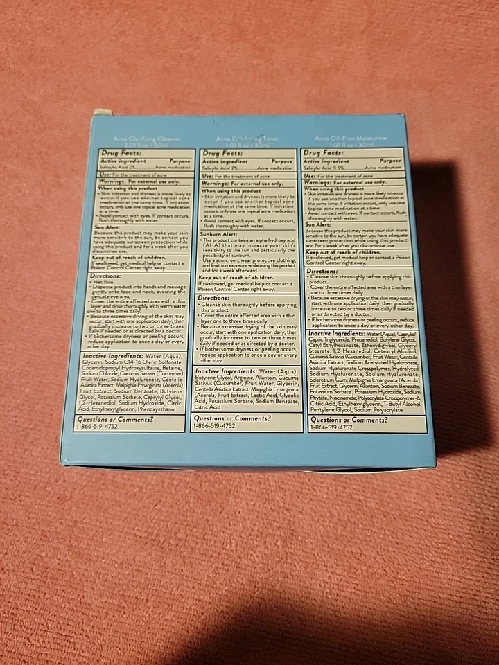 Стартовый набор Acne To Clear Skin 3-Step Exp. 4/26 - Изображение 2 из 2