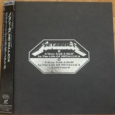 Metallica A Year and a Half in the Life LaserDisc 5LD Box Set Japan Only OBI