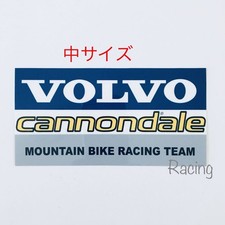 Volvo Cannondale medium size Cannondale sticker mountain bike racing team bike r
