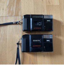 Eine Exakta (von 2) Kompaktkamera Analogkamer...
