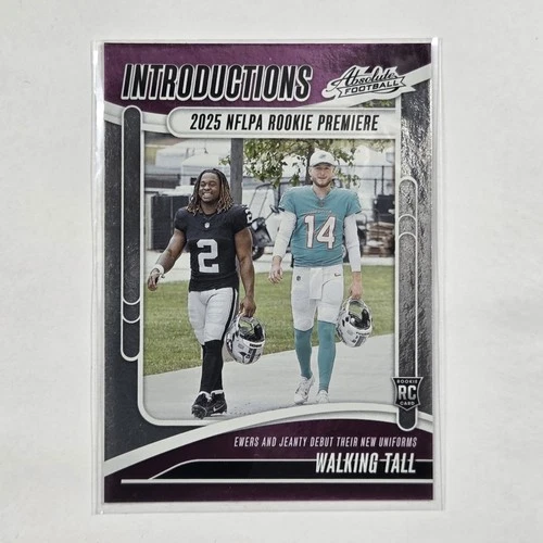 2025 Panini Absolute Ashton Jeanty Base (RAW)
