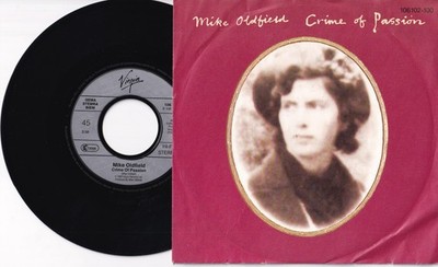 Mike Oldfield Crime Of Passion Schallplatte Vinyl Single 7 '' Virgin 1983