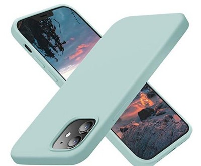 Zelaxy iPhone 12 Pro 6.7'' Case w/ Screen Protector, Mint Green, New
