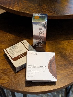 Wunder2 Foundation Bundle Farbtöne: Espresso, Deep Range und Bronzing Veil