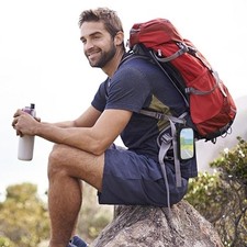 Compact Design For MP3MP4 Bag with Clear Feature and Carabiner for Use