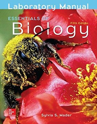 Lab Manual for Essentials of Biology - Spiral-bound By Mader, Sylvia - GOOD