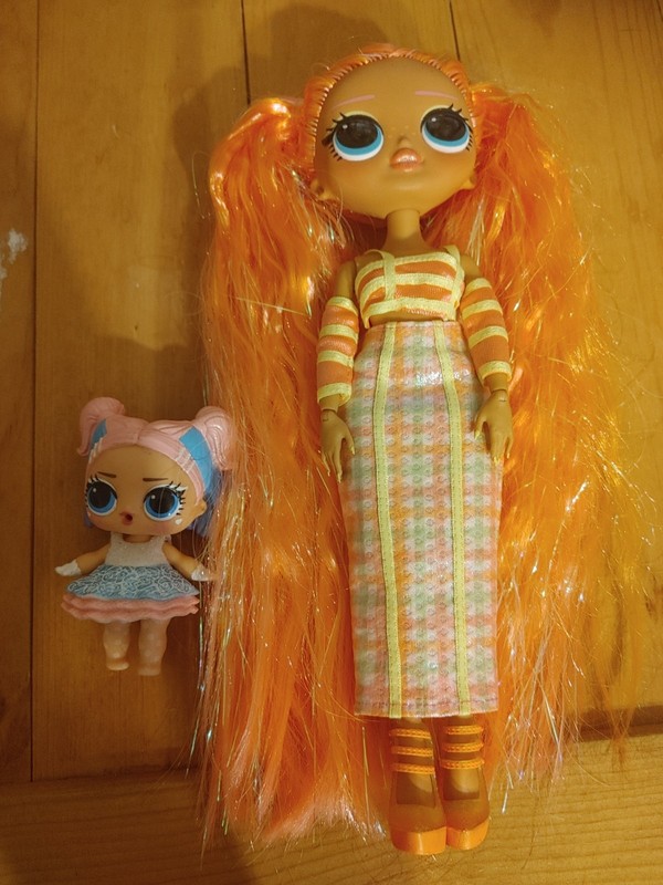 LOL Doll lot mini doll and neon fashion doll