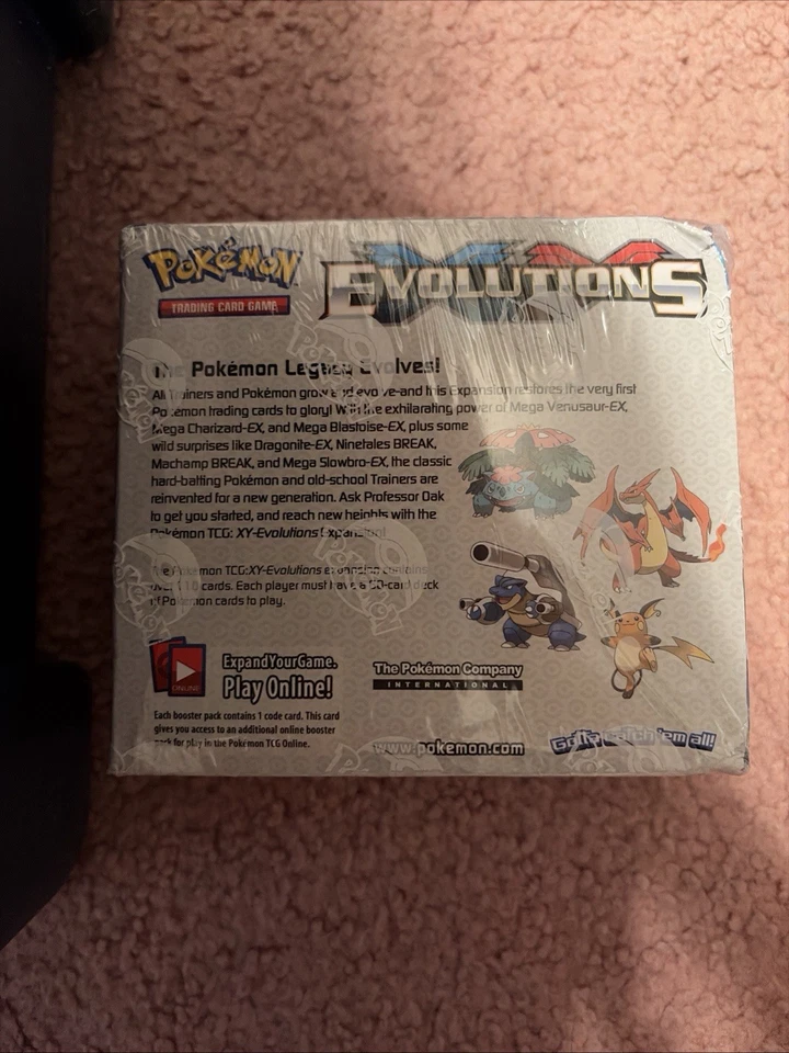 Pokemon TCG XY Evoluciones Booster Box SELLADO Foto 2 de 4