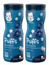 Gerber Puffs Blueberry Cereal Snack 2 Pack