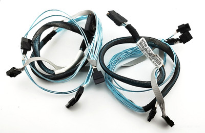 2 x HP 580751-001 SAS SFF-8087 to 4xSATA Cable Proliant DL120 G7