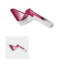 Metaltex Pala Scorrevole per Servizio Dolci, Bianco e Viola, 35 x 10 x 6 cm QIdu