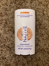 Native Dunkin' Blueberry Cobbler Limited Edition Deodorant Aluminum Free