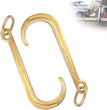 2 Pack 15 Inch J Hook | Heavy Duty Towing Hooks with 5400 Lbs Load Limit | Coup