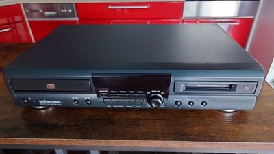 Universum MD190 MiniDisc Deck Recorder CD Player Compact Disc Kombo Schwarz [G]