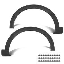 Front Leftright Fender Flare Wheel Arch Molding Fit For 2020-2024 Ford Explorer