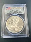 2013-W Silver Eagle $1 - PCGS MS 70 / First Strike / Flag Label - No Reserve!