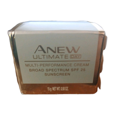 Anew Ultimate Multi-Performance Day Cream SPF 25 Sunscreen Travel Size by Avon 