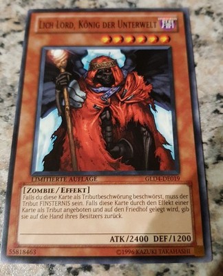 Yu-Gi-Oh!  1 × Lich Lord Box 6
