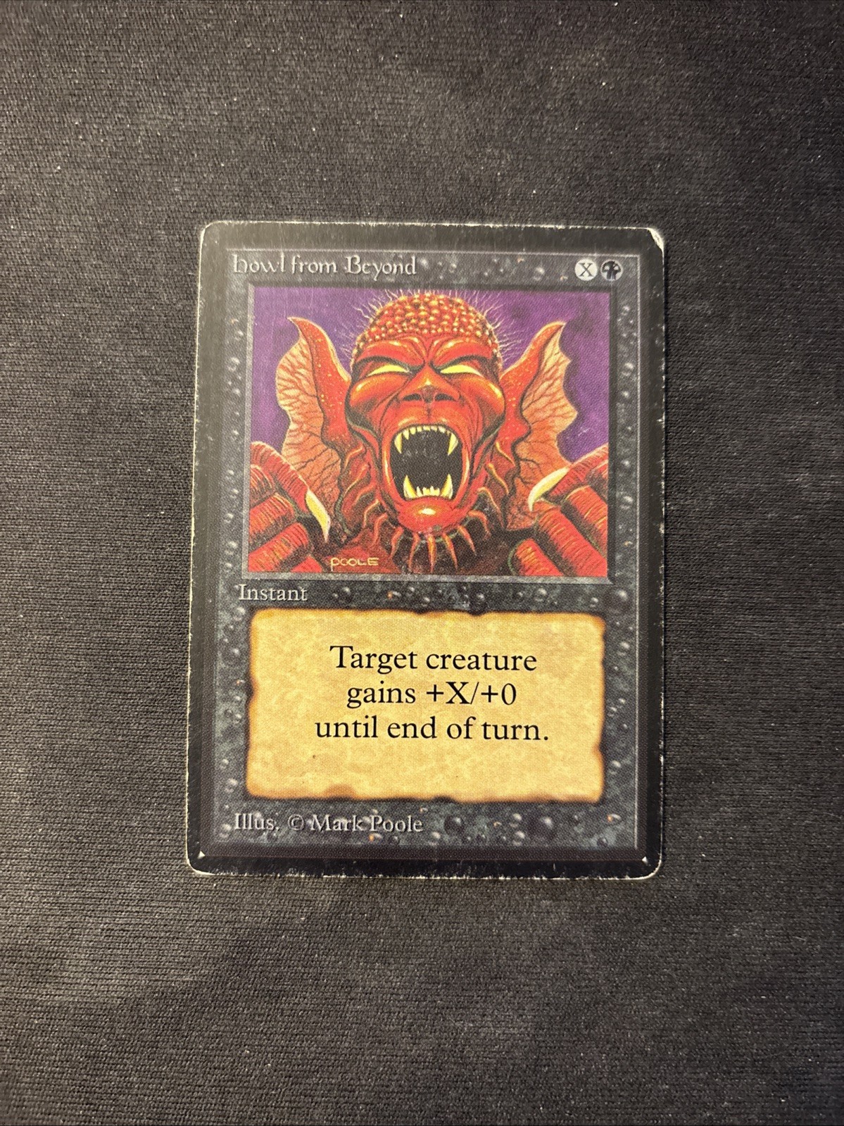 Howl from Beyond Limited Edition - Beta Mtg HP