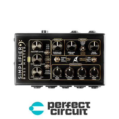 DSM & Humboldt Simplifier Bass Master Preamp EFFECTS - NEW - PERFECT CIRCUIT
