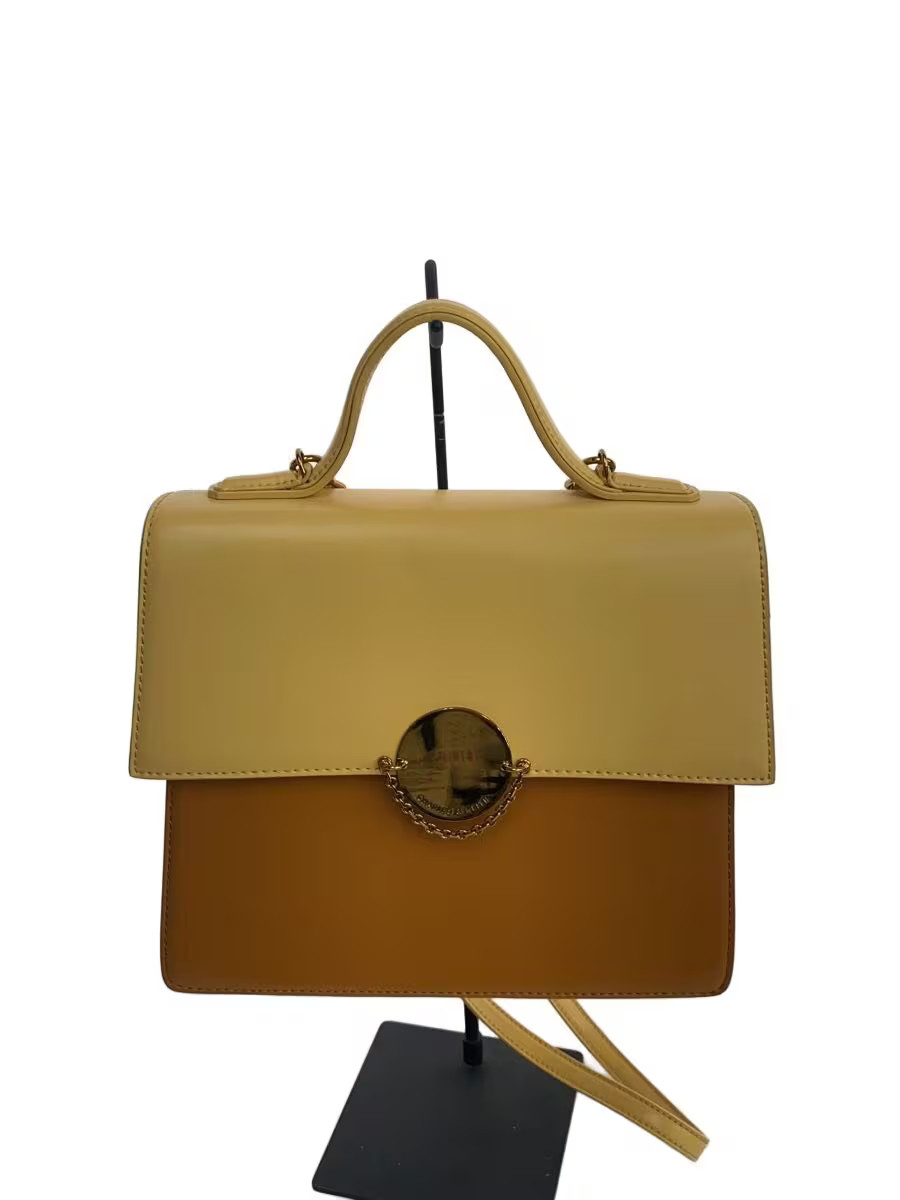 CHARLES&KEITH Faux Leather Shoulder Bag, BEG, Solid Color