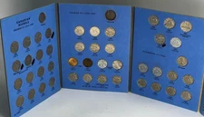 (42)x Canada 5 Five Cent Nickel Almost Complete Collection Set 1922-1960 w/Book