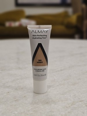Almay Skin Perfecting Hydrating Tint, Lightweight Liquid Foundation, 150 Honey