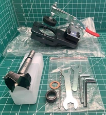 JL35-A1 35mm Cabinet Door Hinge Hole Template Cabinetry Jig Punch Drill Wood