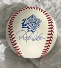 1999 World Series Derek Jeter Signed Autograph Baseball Fanatics COA
