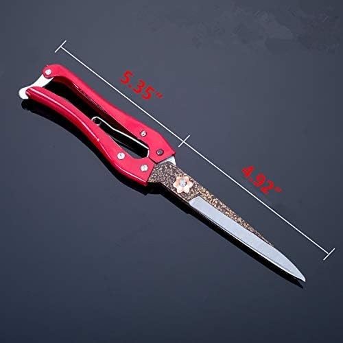 Grass Shear Sheep Shear Alpaca Shear - Coated Wear-Resistant Handle, Manganes... - Picture 3 of 8