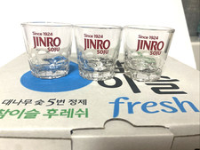 jinro soju 20 vasos de chupito