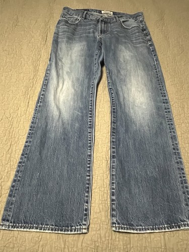 Pantalones de mezclilla Bootcut originales Aeropostale Benton de colección para hombre talla 32x32 ancho Y2K - Imagen 6 de 12